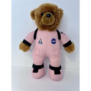 Nasa Pink Bear Kennedy Space Center Spaceman Plush‎ Toy Aurora World